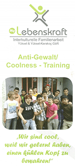 Flyer Coolness- / Anti-Gewalt-Training